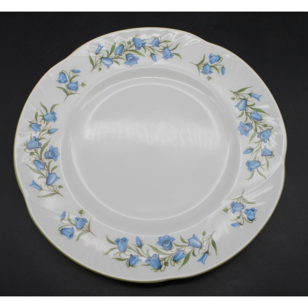 Crown Staffordshire Bluebell 8.5" Salad Plate Fine Bone China England